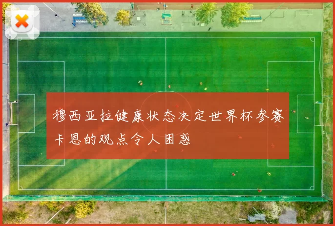 穆西亚拉健康状态决定世界杯参赛卡恩的观点令人困惑